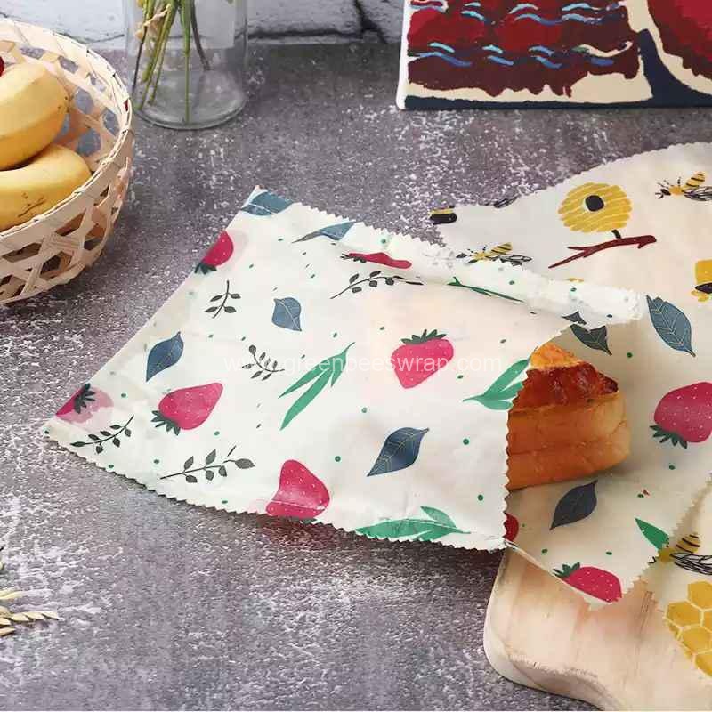 Reusable plastic-free cotton fabric Produce Bag-3