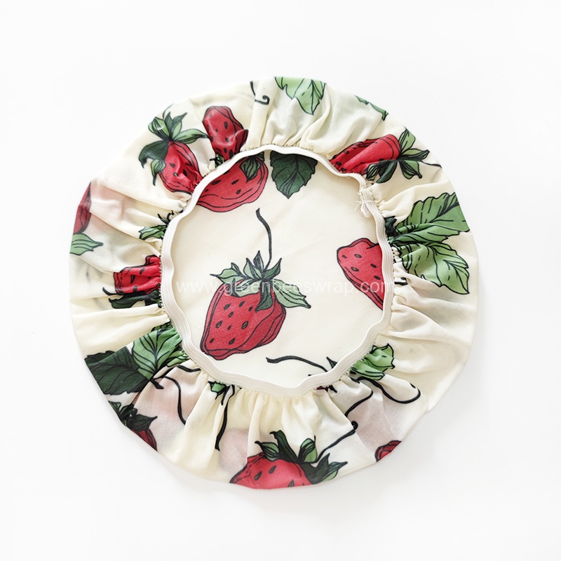 Green Organic food bowl cover2