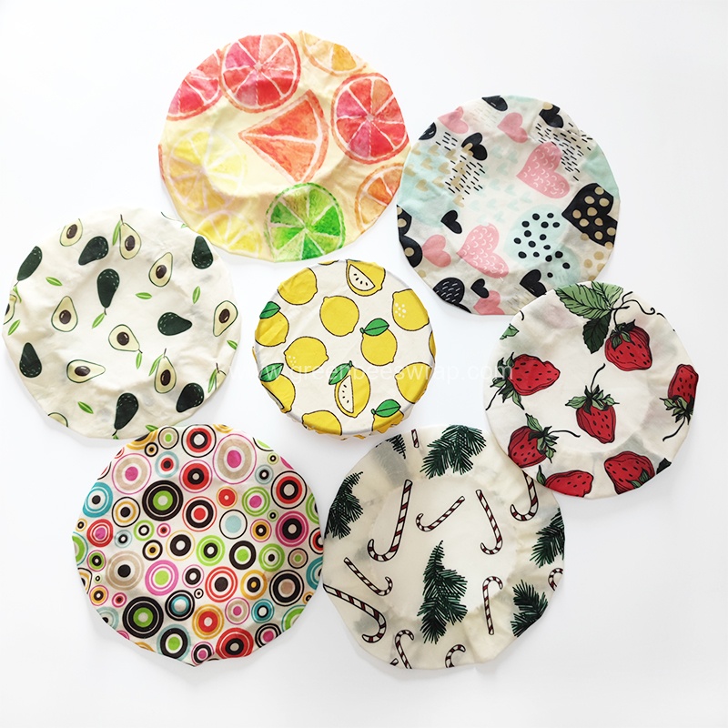 Reusable Kitchen Beeswax Bowl Cover2