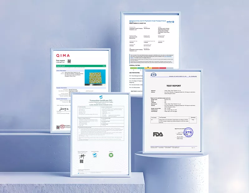 green wrap certifications